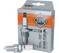 Свеча AWM QF3SR-8 для Volksvagen/Passat/Renault/Kia, медь, 4 шт. 410090025