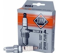 Свеча AWM QH3SR-8 для Renault Logane, Megan/Kia/Mazda/Nissan/Opel, медь, 4 шт. 410090024