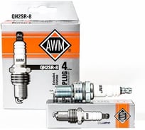 Свеча AWM QH2SR-8 для ГАЗ 406/Mazda/Opel/Nissan, медь, 4 шт. 410090030