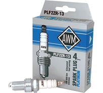 Свеча AWM PLF2ZR-13 для Ford Focus/Mazda 2/Opel/Chevrolet, платина, 4 шт. 410090021
