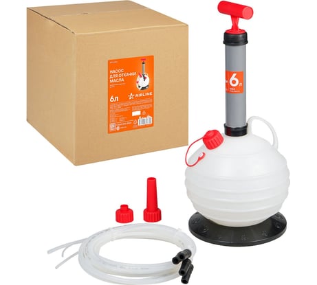 Насос для откачки масла из двигателя через щуп Airline 6 л, ручной APFL050