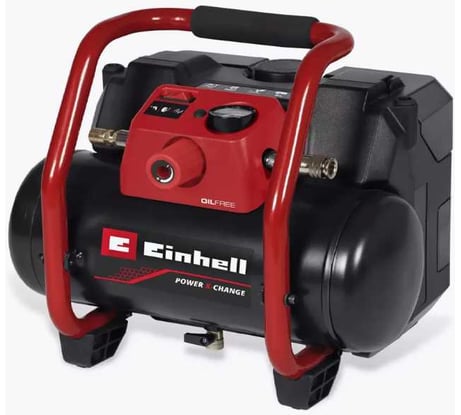 Компрессор аккумуляторный Einhell PXC TE-AC 36/150 Li OF, 2x18В,150л/мин, 6л, без АКК и ЗУ 4020415