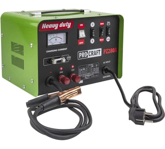 Пуско-зарядное устройство PROCRAFT Green Line PZ280 PZ280A