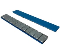 Груза самоклеющиеся оцинкованные ACG 0076 Fe 100 LUXOR 60 г (12_5) синий скотч с кромкой (100 шт/уп) 1027038