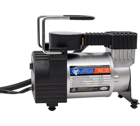 Компрессор АК-35 Nova Bright , 35 л/мин., 140 PSI, 12В, металлический корпус, в сумке 46948