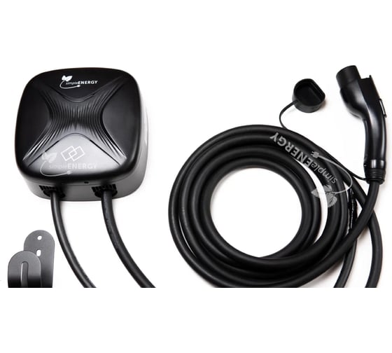 Зарядная станция smplENERGY Cotidi 22кВт (OCРP, Bluetooth, Wifi, RFID, App), датчик тип В, с кабелем GB/T SEAC22GBT