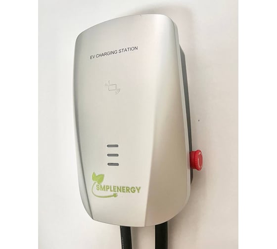 Зарядная станция smplENERGY Easy Home 7кВт с кабелем GB/T SEACEH7GBT