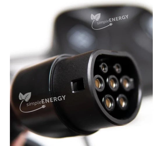 Зарядная станция smplENERGY Cotidi 22кВт, plug and play, датчик тип В, с кабелем Т2 SEAC22T2E