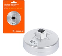 Съемник масляного фильтра Airline "Чашка" 75мм, 15 граней ATFC009
