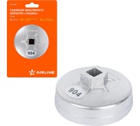 Съемник масляного фильтра Airline "Чашка" 79мм, 15 граней ATFC011