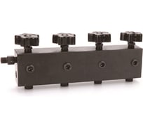 Кран распределительный Harrison на 4 выхода, резьба 3/8 HRH-MF00004