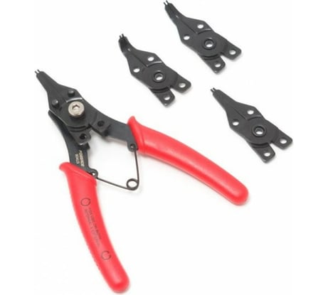 Стопоросъемник со сменными насадками Forsage 7725 сжим/разжим, 4 предмета F-904U3