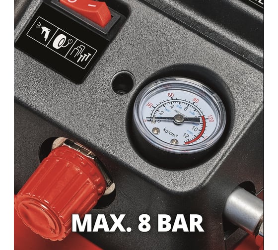 Аккумуляторный компрессор Einhell PXC TE-AC 36/6/8 Li OF Set - Solo 4020450