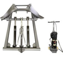 Подъемник ножничный KraftWell г/п 2,7 т, мобильный KRW2.7L