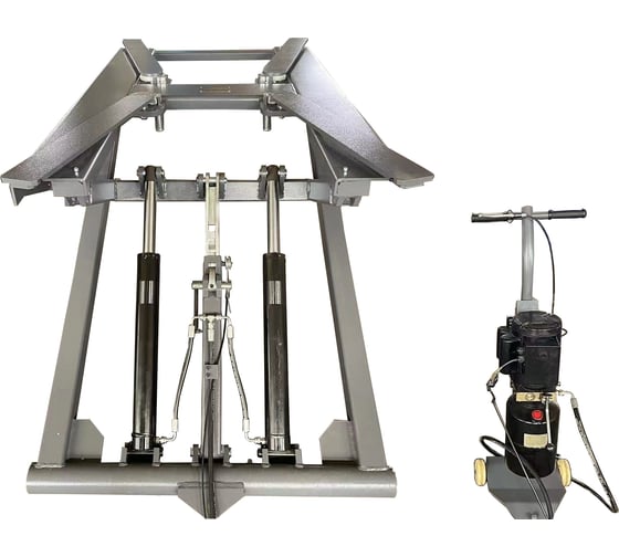 Подъемник ножничный г/п KraftWell 2700 кг, мобильный KRW2.7L
