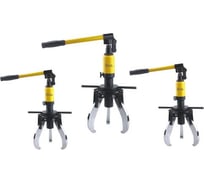 Съемник ручной гидравлический автономный CNIC 3-х захватный 10-300мм 10т усиленный HHL-10S 38328