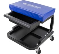 Стул автослесаря с инструментальной полкой на колесах Forsage 220x375 мм F-TR6301(16959)