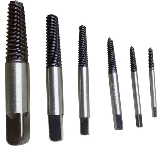 Набора экстракторов, WYNNS 2 6шт (3-6, 6-8, 8-11, 11-14, 14-18,18-20mm) 2шт. W0612(2)/ Tools 1 00-0001754