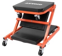 Подкатной стул-лежак трансформер Gigant на 6-ти колесах GTLC-6