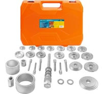 Набор инструментов для замены сайлентблоков, втулок и подшипников Partner 32 предмета PA-933T4(64808)