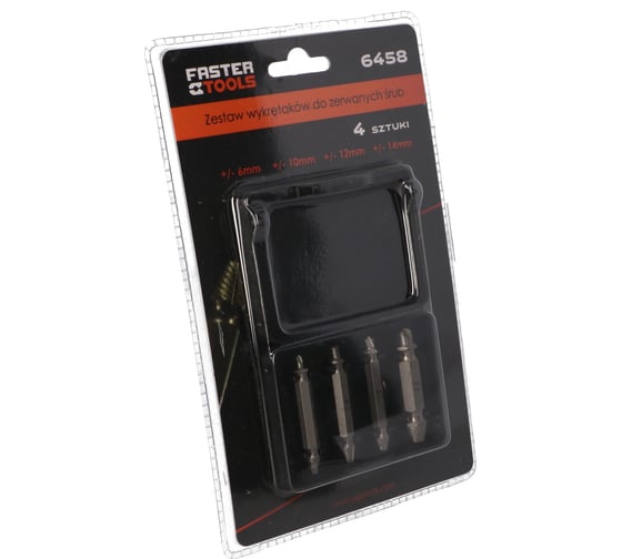 Набор экстракторов FASTER TOOLS 6458