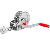 Барабанная лебедка emtop тяговая способность 1000 фунтов, 460 кгс, диаметр 4.8 мм, длина 8 м, передаточное отношение 4.1:1 EMJW1101