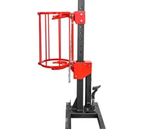 Стяжка пружин гидравлическая напольная Rockforce с двумя комплектами получаш и навесным защитным каркасом, усилие стяжки 1т, рабочий диапазон 210-570мм RF-1500-6Q(51856)