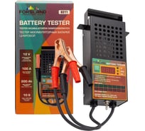 Тестер аккумуляторных батарей цифровой Forsland 12V, 100A, 200Ah Forsland-8311(65122)
