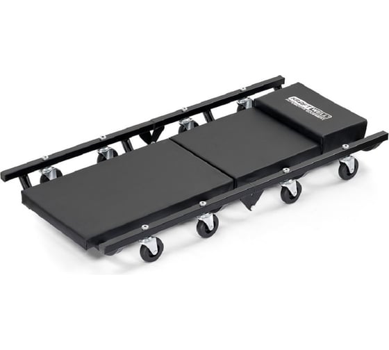 Лежак подкатной KraftWell складной KRWTR-F 1