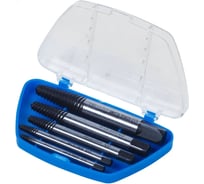 Экстракторы для выкручивания сломанных саморезов и болтов, набор 5 шт., М3-М18, с кейсом Vitatools ekstraktory-nabor-5-sht
