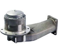 Пневматический донный клапан, низкопрофильный, алюминий, 4in, TITAN LOCK TL400PBV-L