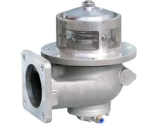 Пневматический донный клапан, квадратный фланец, алюминий, 4in, TITAN LOCK TL400PBV-S