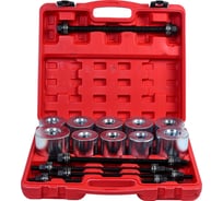 Набор для монтажа и демонтажа подшипников и сайлентблоков Крал 27 предметов 5135