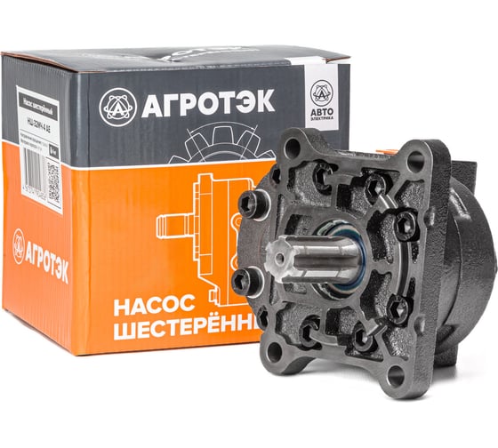 Насос шестеренный АГРОТЭК НШ-71А-3Л левый круглый (аналог НШ-71А-3Л) НШ-71А-3Л 22.00085