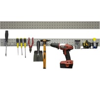 Планка перфорированная металлическая IMPLAST  1000*77mm MS001