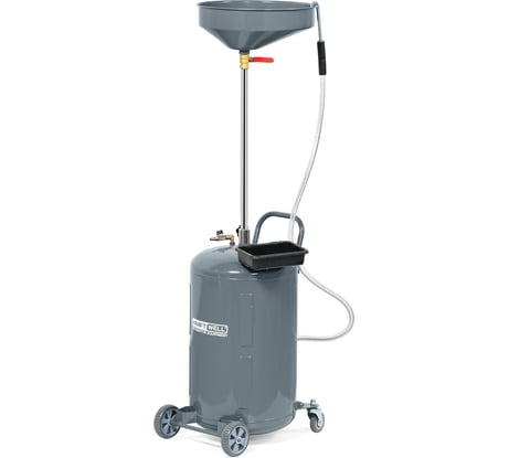 Установка для слива масла/антифриза KraftWell с подъемной ванной, 90 л KRW1803.80L