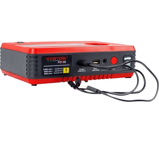 Пусковое устройство VERTON Energy ПУ-1400 max пуск.ток 450 А, 10 бар, 12 В 01.5985.8267
