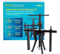 Съемник подшипников и втулок с внутренним захватом iLOFORCE (расст. между стойками 73-190мм, длина стойки 130мм) IF-66620(61754)