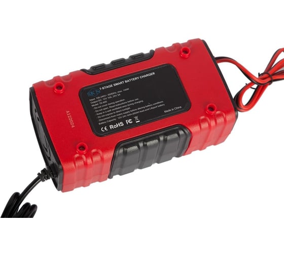 Зарядное устройство SKN TK-600 12V 10A, 24V 5A (4Ah-200Ah) [AGM, GEL, SLA, WET, LI, CA] 025315