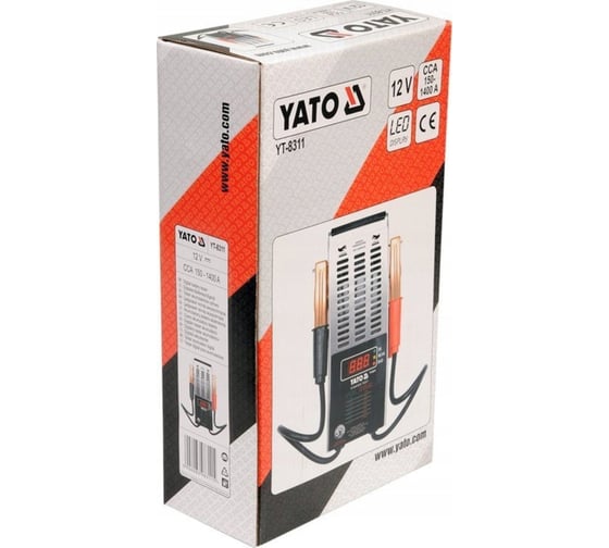 Цифровой тестер аккумуляторов YATO 12V YT-8311