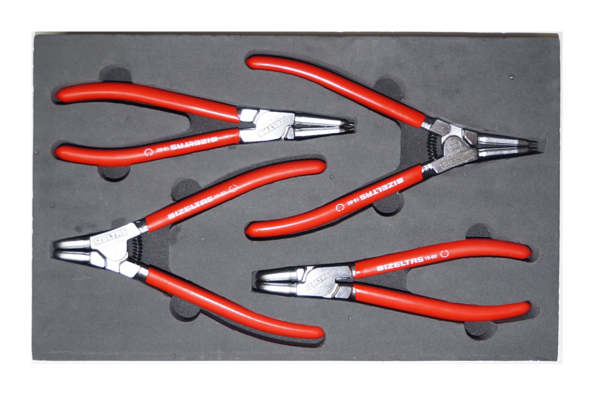 Набор съёмников стопорных колец IZELTAS 4 предмета 3335001004 ...