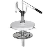 Заливочный насос для шприцов для консистентной смазки для бочек SAMOA 50 кг. В комплекте крышка 405 мм 108100