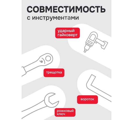 Головки-экстракторы для поврежденных болтов/гаек Forcekraft набор 14 предметов FK-1321S(65726)