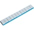 Грузики самоклеящиеся (12x5 г) Fe квадратные L=14 см, 50 лент NORDBERG W5FS3 2