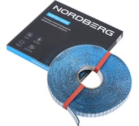 Грузики самоклеящиеся NORDBERG (1000x5 г) Fe квадратные на бобине W5FS3-1000
