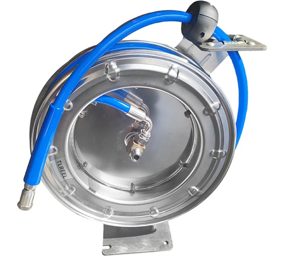 Барабан с инерционным механизмом TITAN LOCK нерж. сталь, для мойки TLREEL
