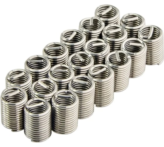 Вставка резьбовая для восстановления резьбы ZIPMEND LONG M5x0.8, 20 шт ZS-G020508-20L 1