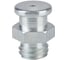 Пресс-масленка плоская MasloSmenka М4 10 мм, G1/8'' BSPP, комплект 10 шт, оцинкованная сталь, Европейский стандарт DIN3404 010405-10 1