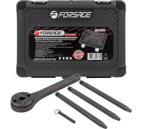 Набор фиксаторов для обслуживания двигателей Forsage VW Touareg/ Phaeton 5 предметов, в кейсе Pemium F-908G16D(18182)