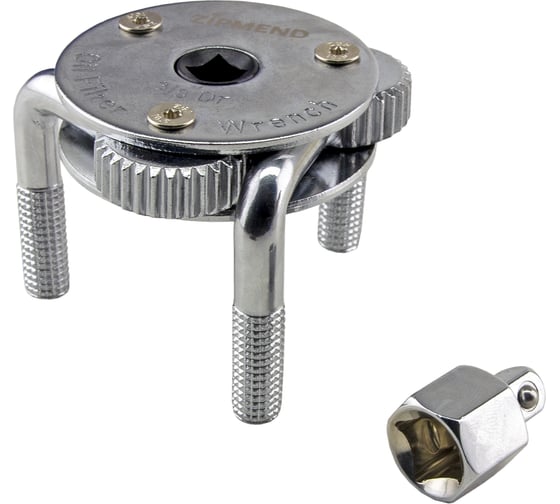 Съемник масляного фильтра (краб) ZIPMEND 75-120 мм, 1/2"-3/8" ZS-A015009